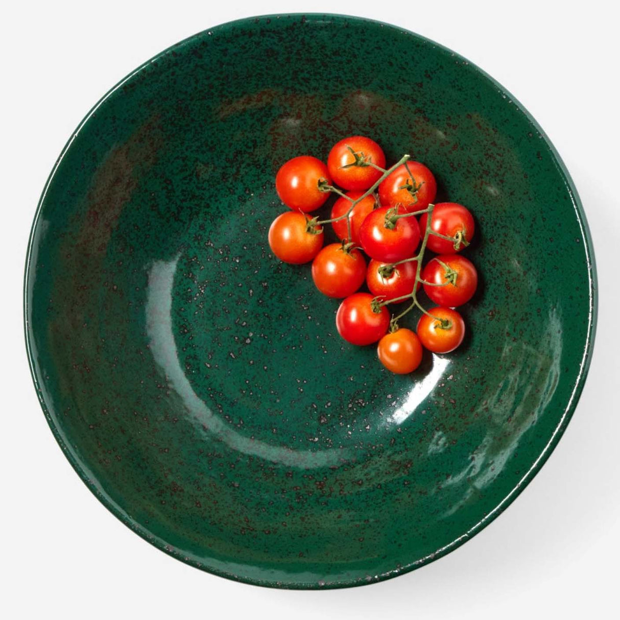 Blue Pheasant Marcus Salt Glaze Tapered Serving Bowl Plates