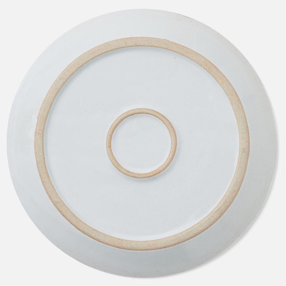 Blue Pheasant Nathalie Matte White Scallop Design Dinnerware Plates