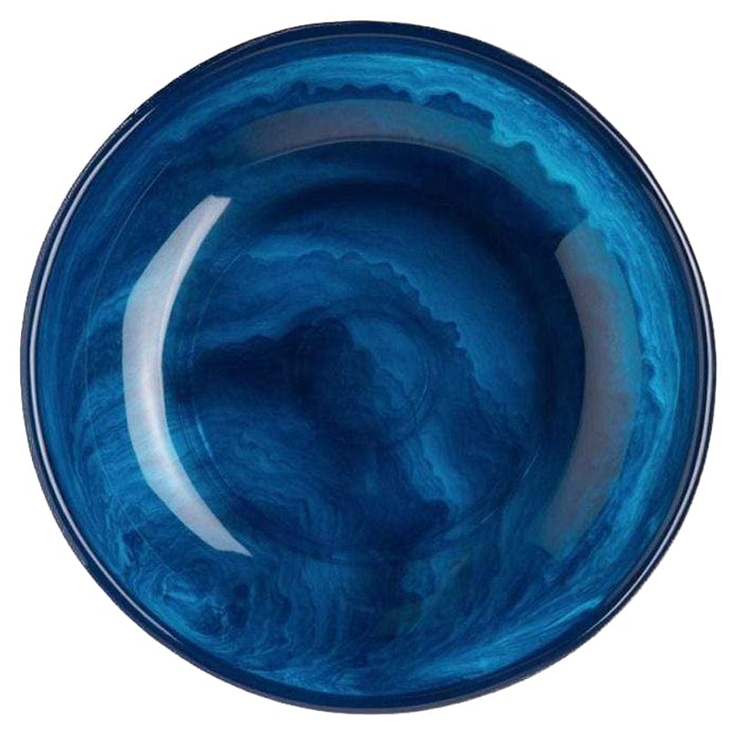 Blue Pheasant Sawyer Large Cobalt Serving Bowl Pillow & Decor blue-pheasant-SERSAWY-COB-LSB