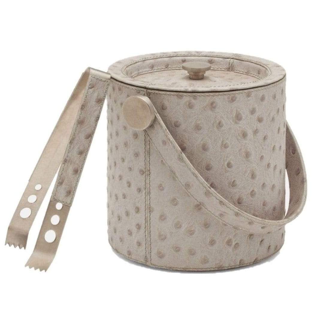 Blue Pheasant Witney Ice Bucket & Tongs Pillow & Decor blue-pheasant-BP003155