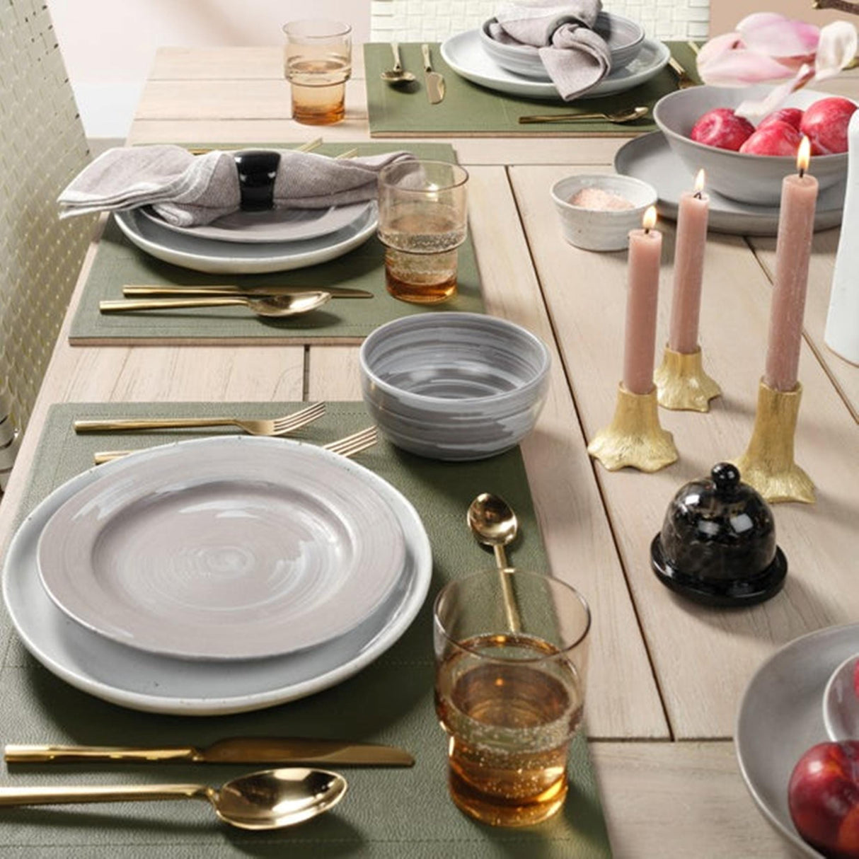 Blue Pheasant Wyatt Dinnerware Collection Plates