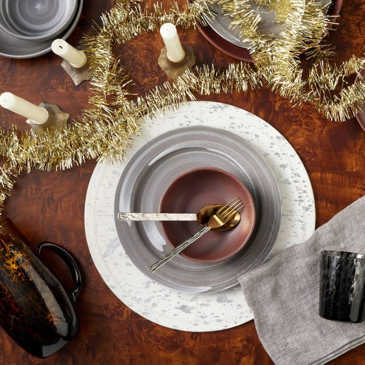 Blue Pheasant Wyatt Dinnerware Collection Plates