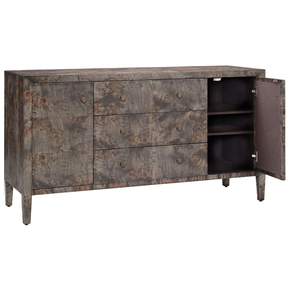 Bradley Buffet Bookcases, Tall Cabinets + Shelving