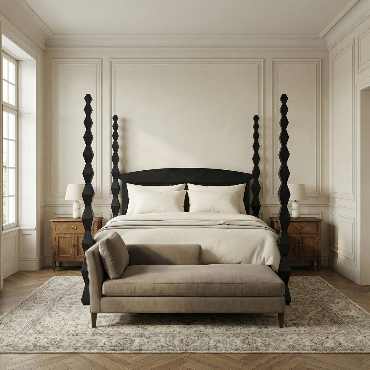 Brancusi Bed Beds + Headboards