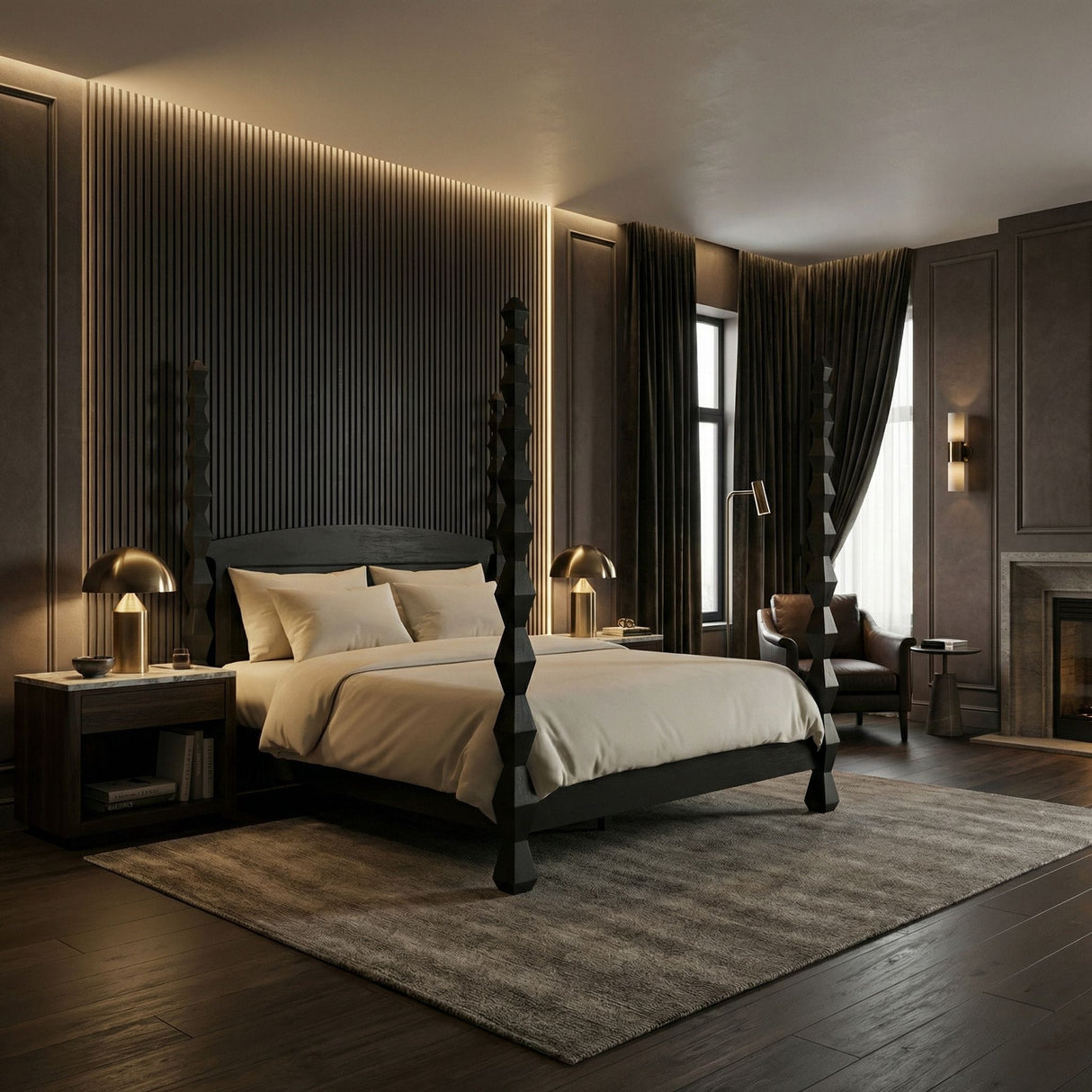 Brancusi Bed Beds + Headboards