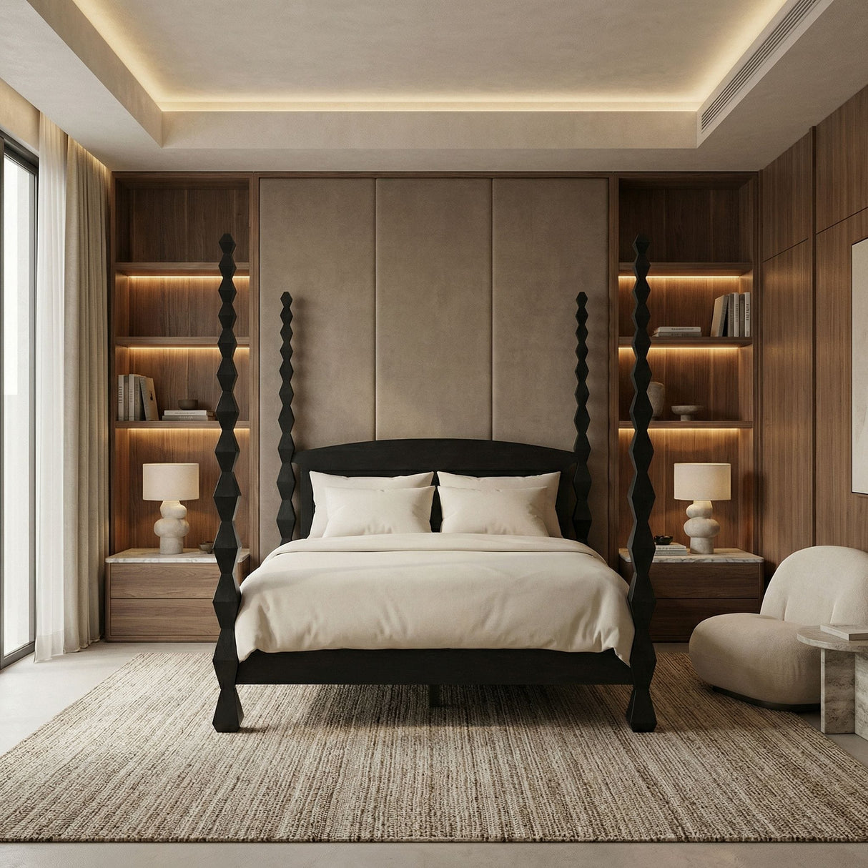 Brancusi Bed Beds + Headboards