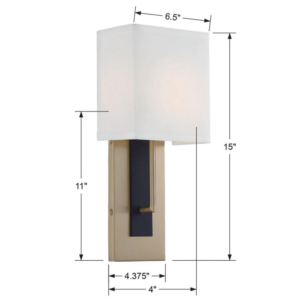 Brent 1 Light Sconce