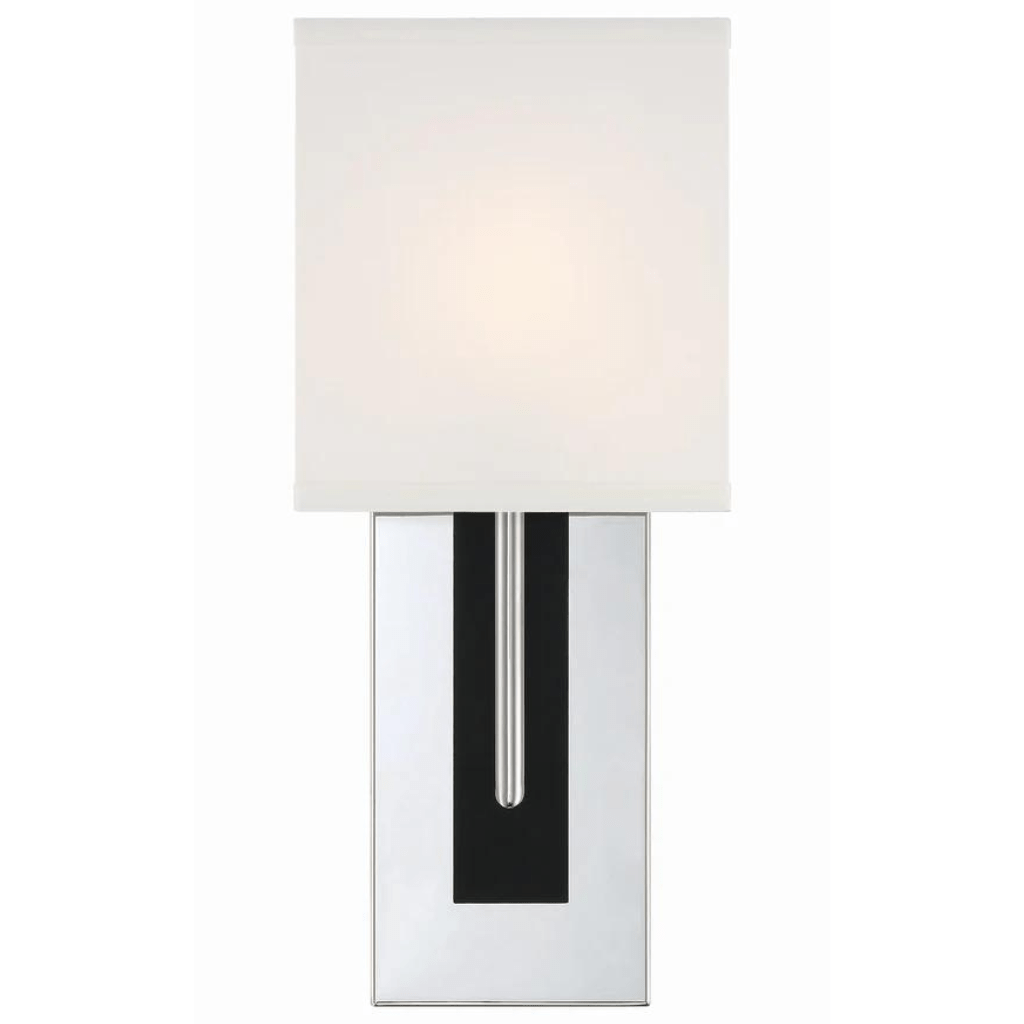 Brent 1 Light Sconce BRE-A3631-PN-BF 633779050244