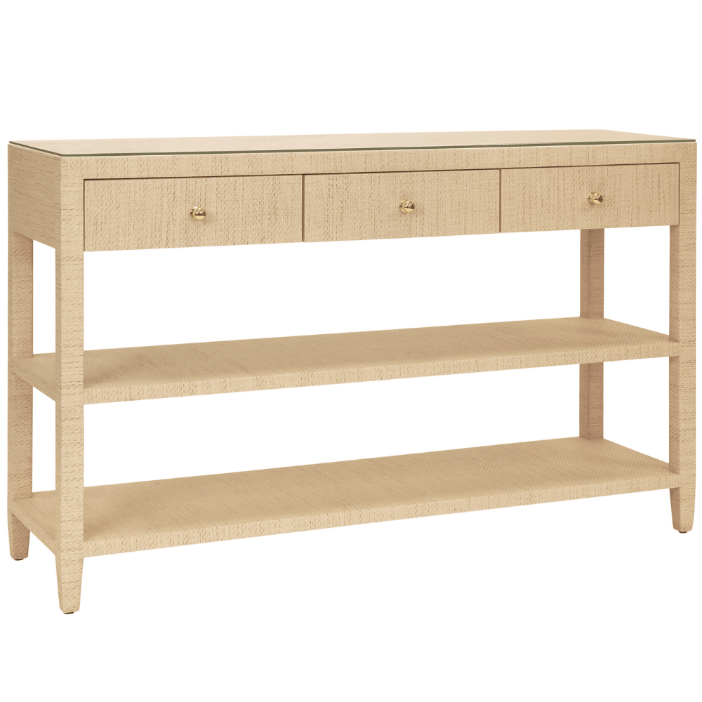 Briar Console Table Bookcases, Tall Cabinets + Shelving