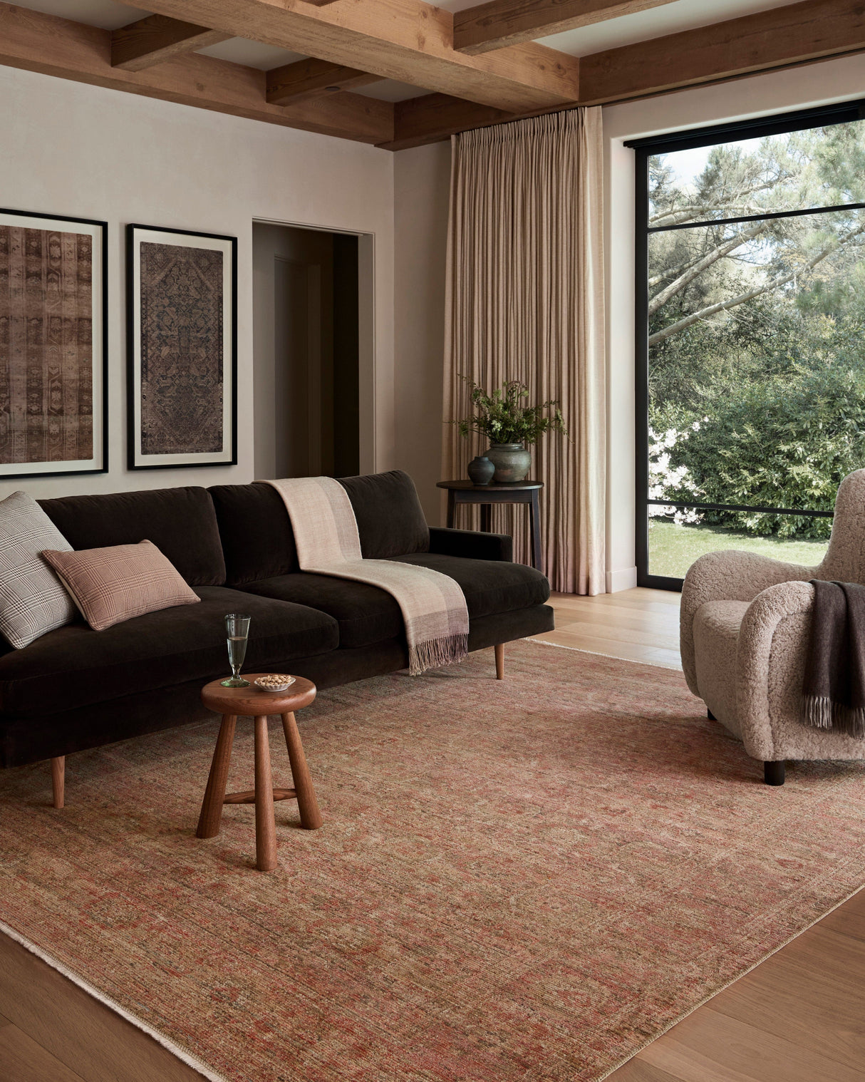 Brick/Bark Molly Rug Rugs