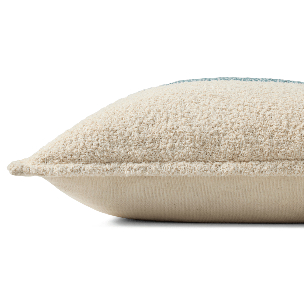 Brigette Romanek × Loloi Pillow - Natural/Blue Pillows