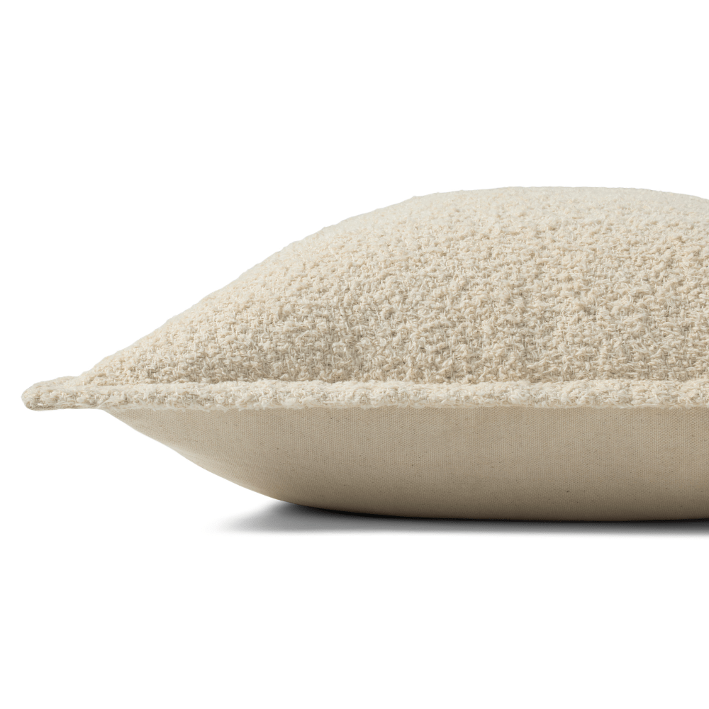 Brigette Romanek × Loloi Pillow - Natural/Charcoal Pillows