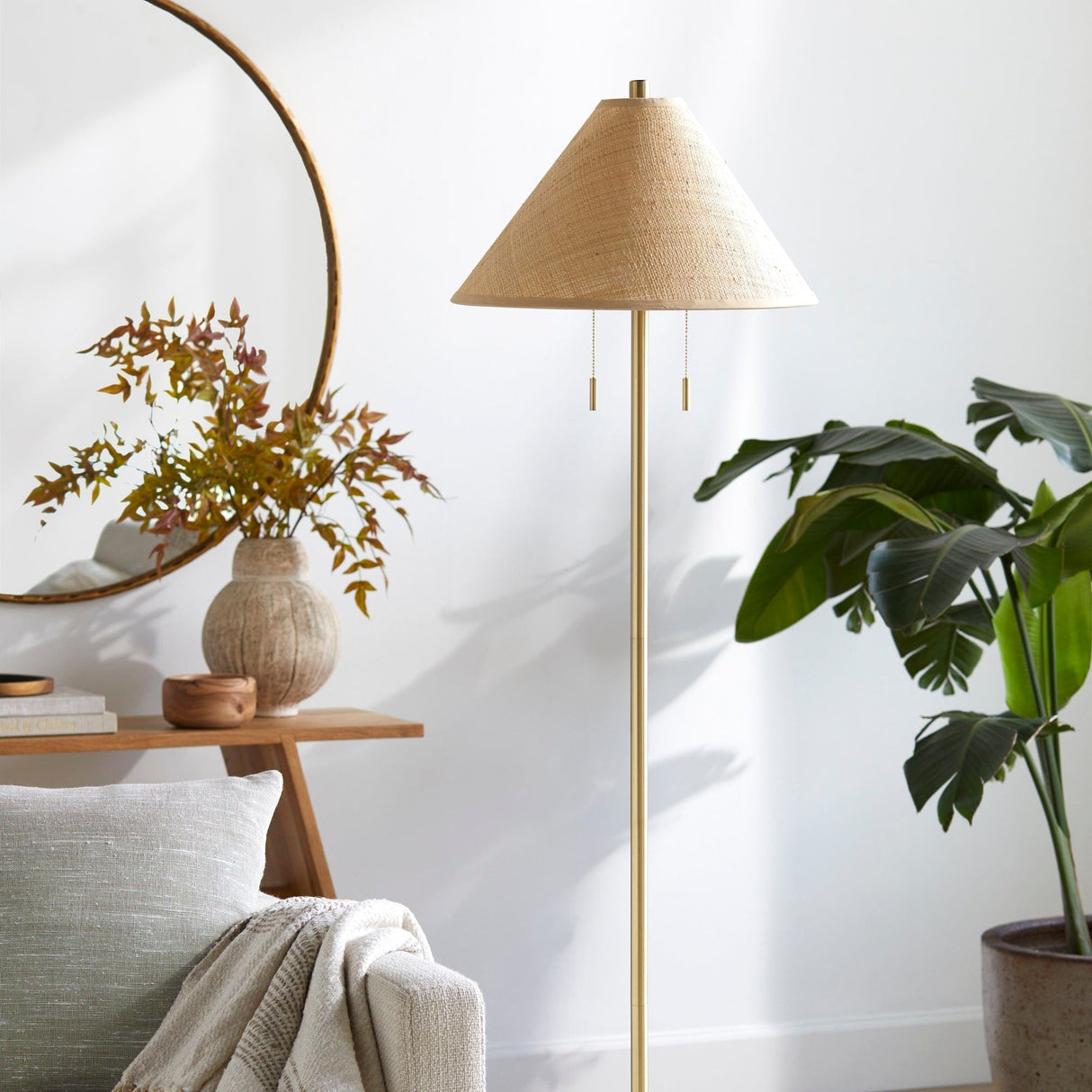 BRIGHT Lacona Floor Lamp Floor Lamp surya-LCO-001