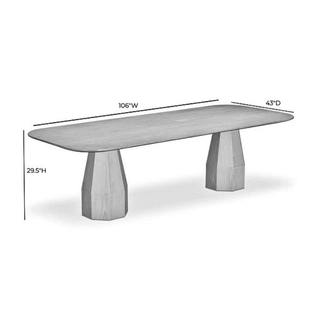 Brioche Rectangular Dining Table Dining Tables