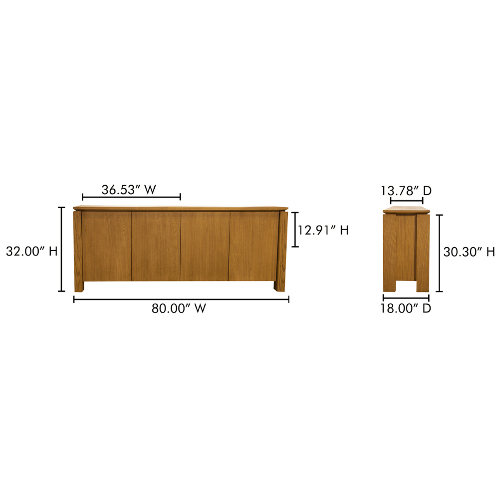 Brook Sideboard Sideboard FC-1007-03 840331838596