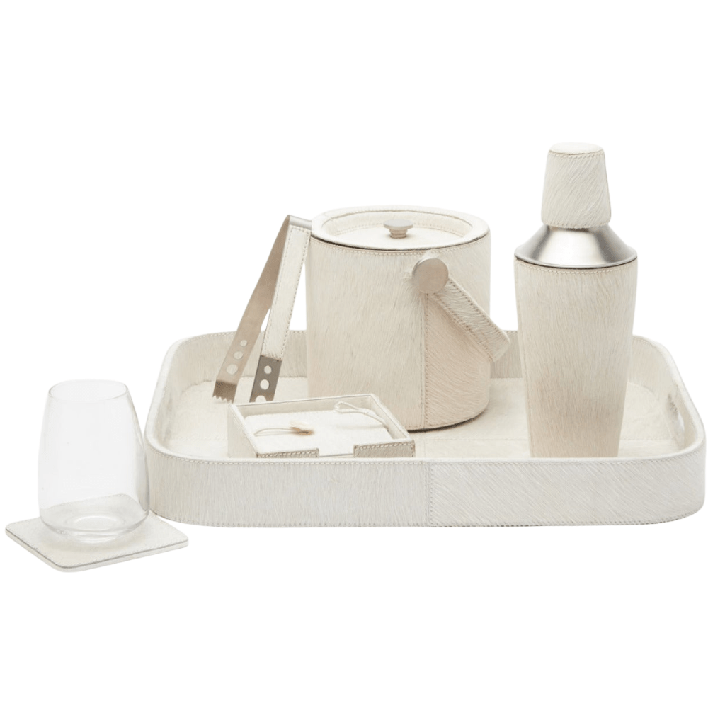 Browmley White Bar Collection Drinkware