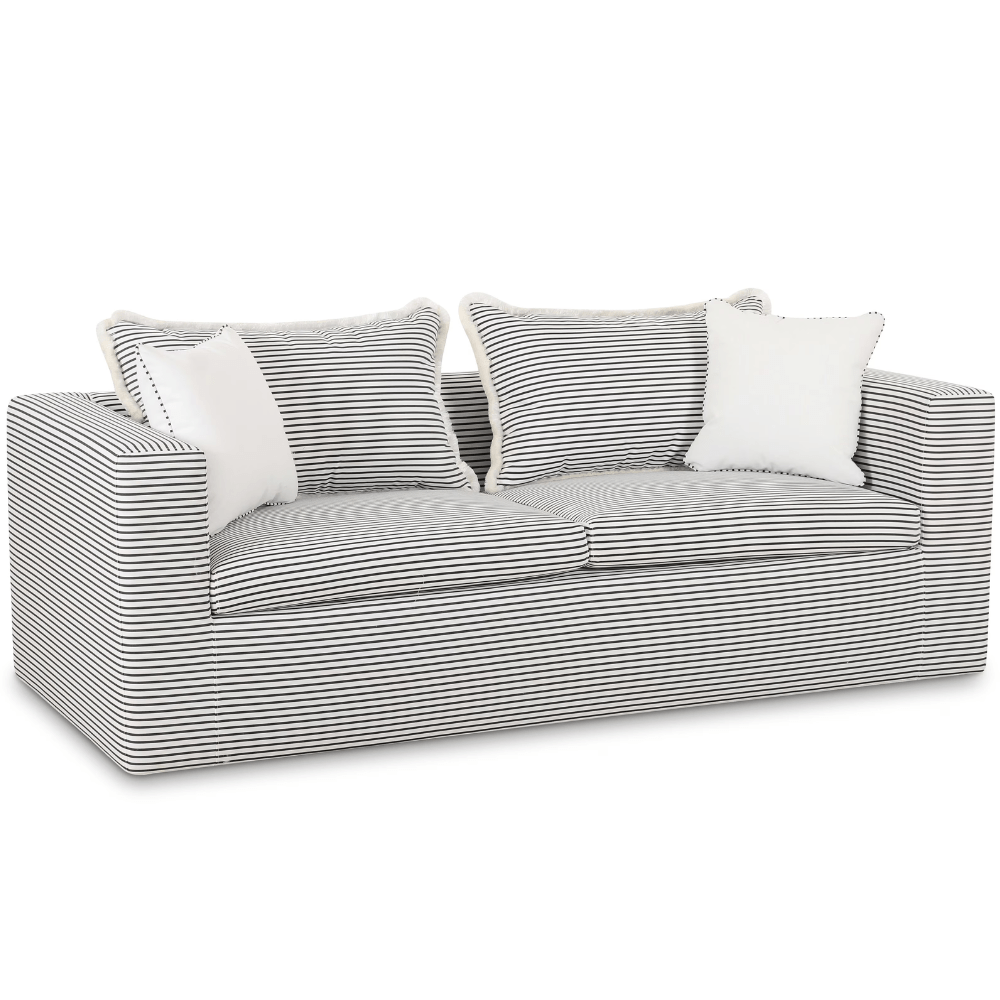 Cabana Striped Outdoor Sofa Outdoor Furniture