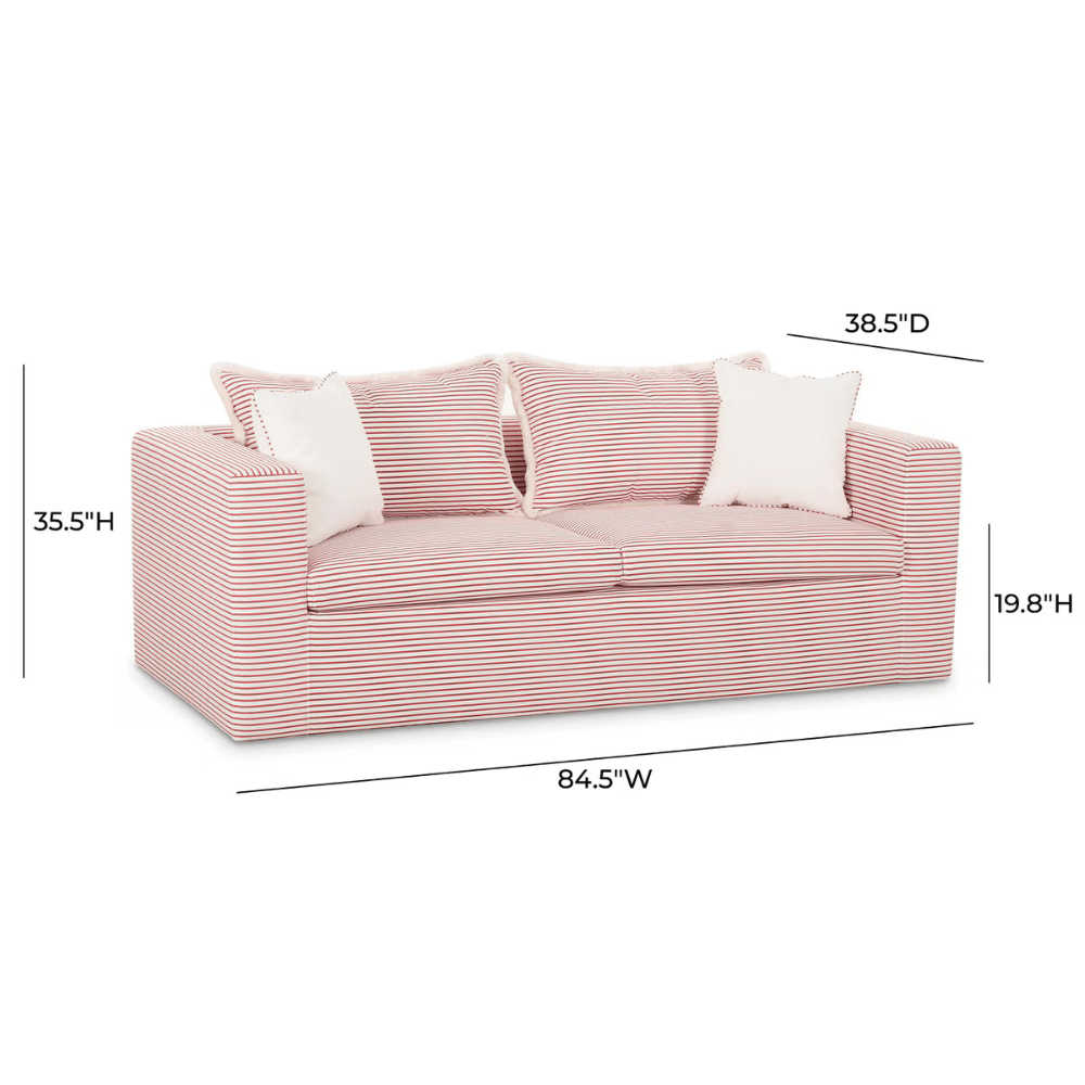 Cabana Striped Outdoor Sofa Outdoor Furniture