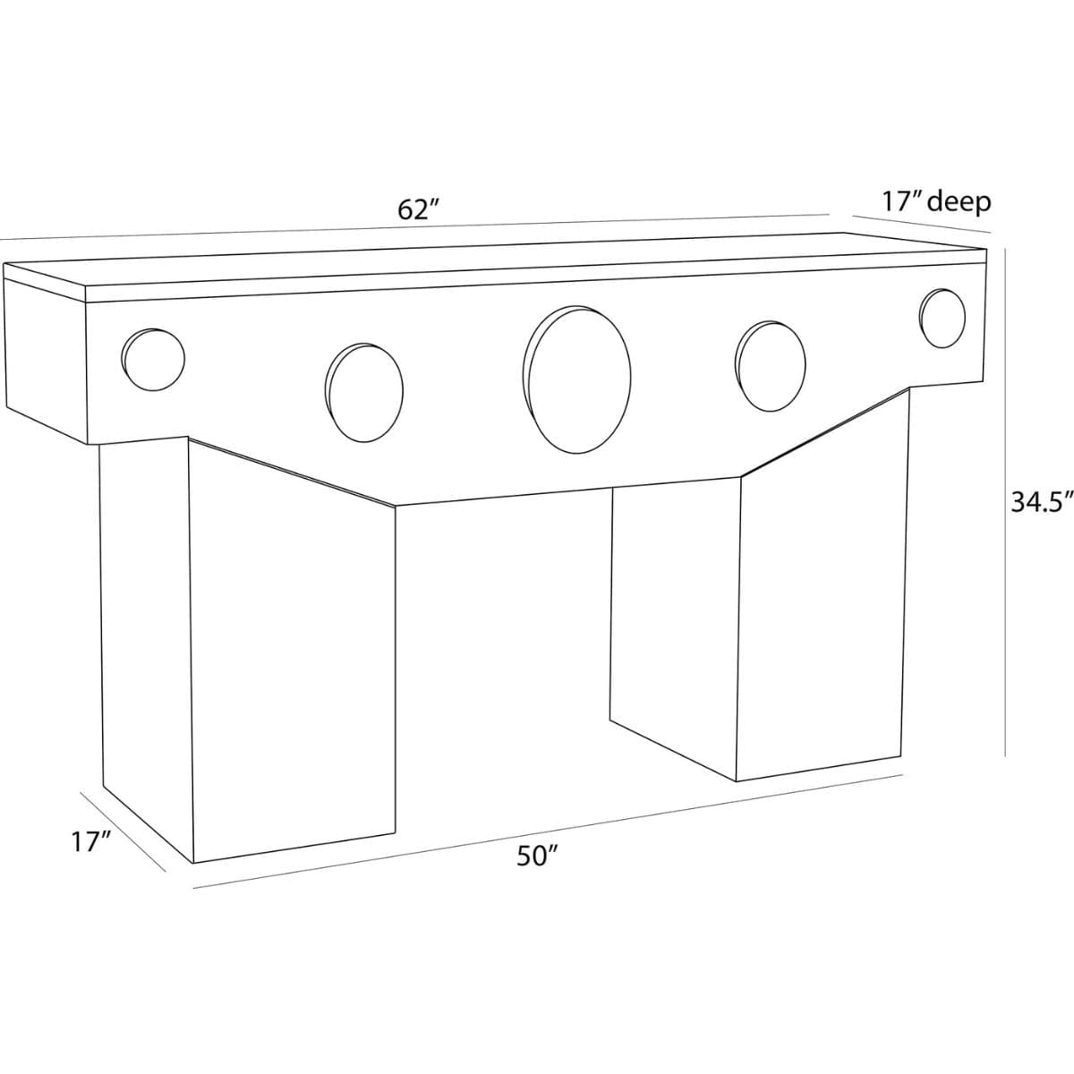 Cairo Console Console & Entry Table FLI13