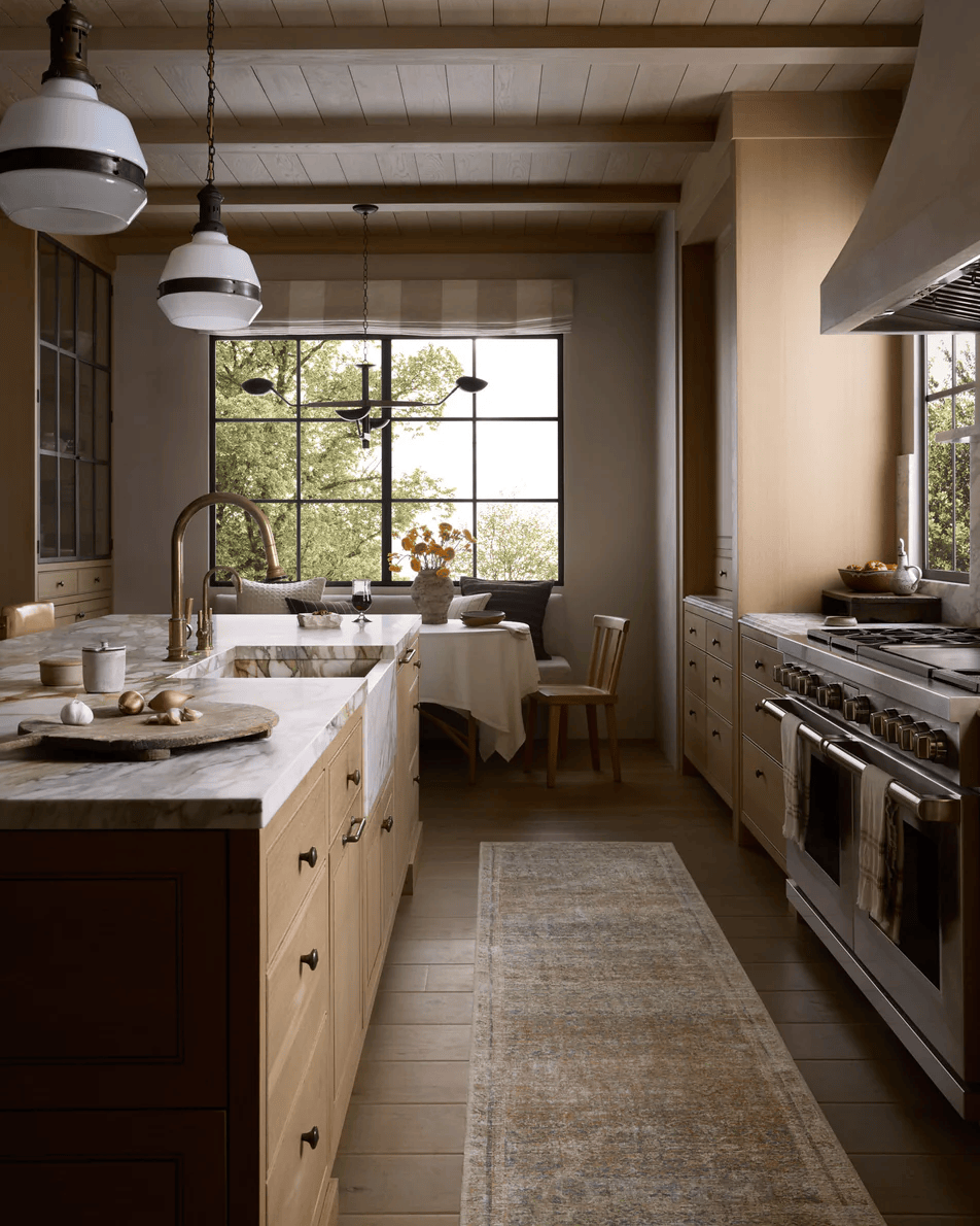 Cambria Ocean/Brick Rug Rugs