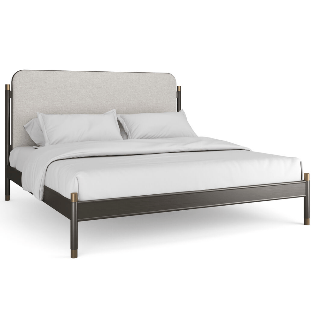 Campaign Bed Beds + Headboards CLA-024-124 662896057416