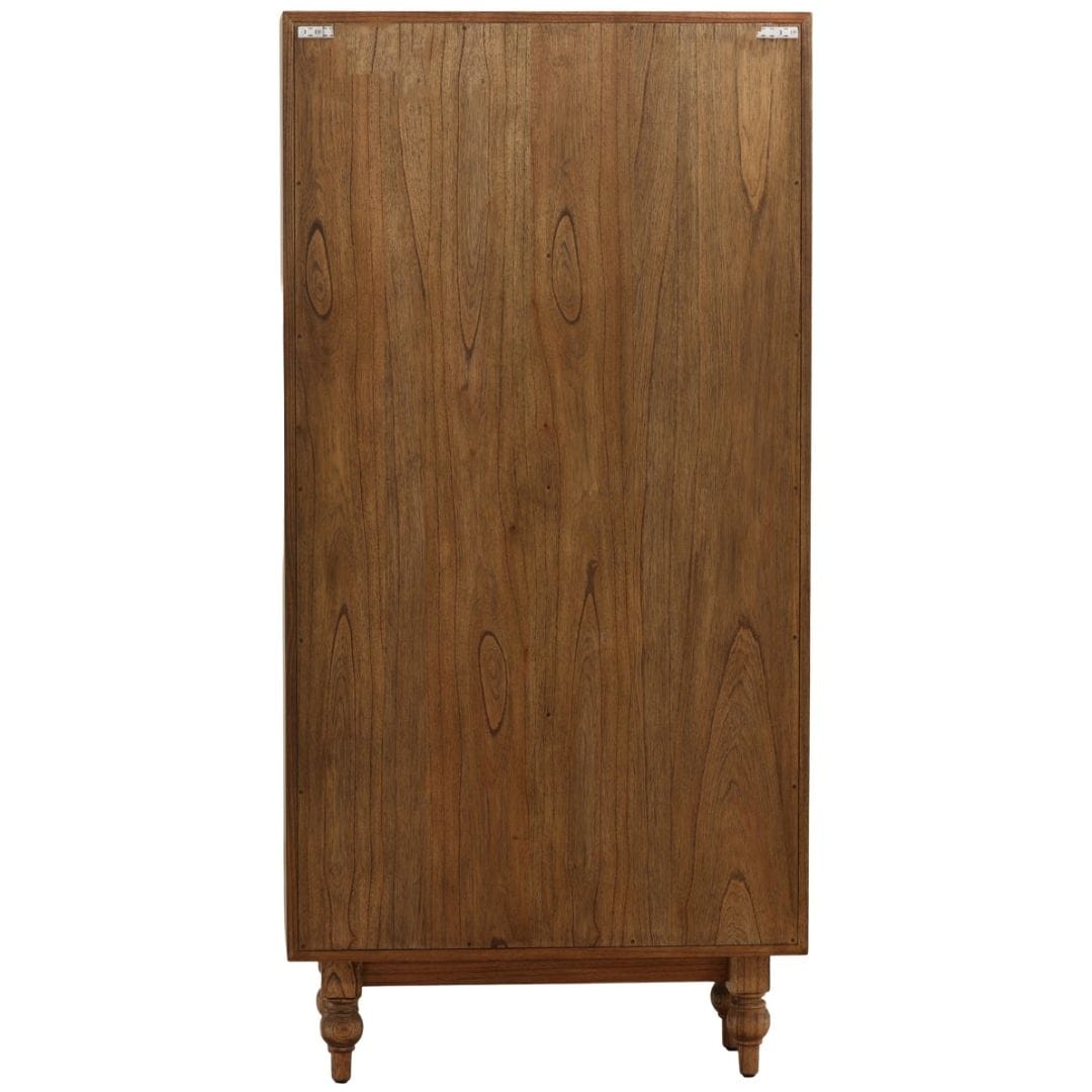 Campbell Cabinet Bookcases, Tall Cabinets + Shelving DOV11729-BRWN