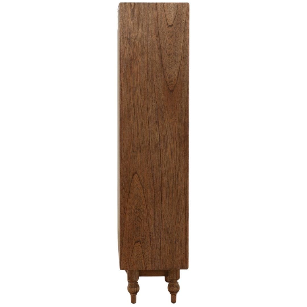 Campbell Cabinet Bookcases, Tall Cabinets + Shelving DOV11729-BRWN