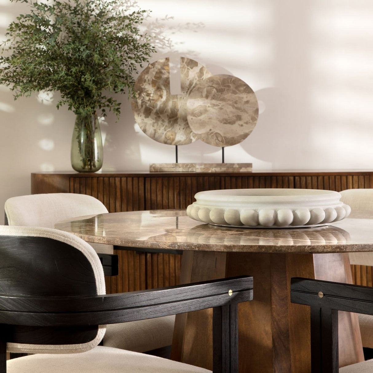 Candelabra Home Adelie Bowl Bowls dovetail-BB294-WHIT