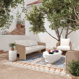 Candelabra Home Alexa Cream Outdoor Sofa Outdoor Furniture TOV-O68810