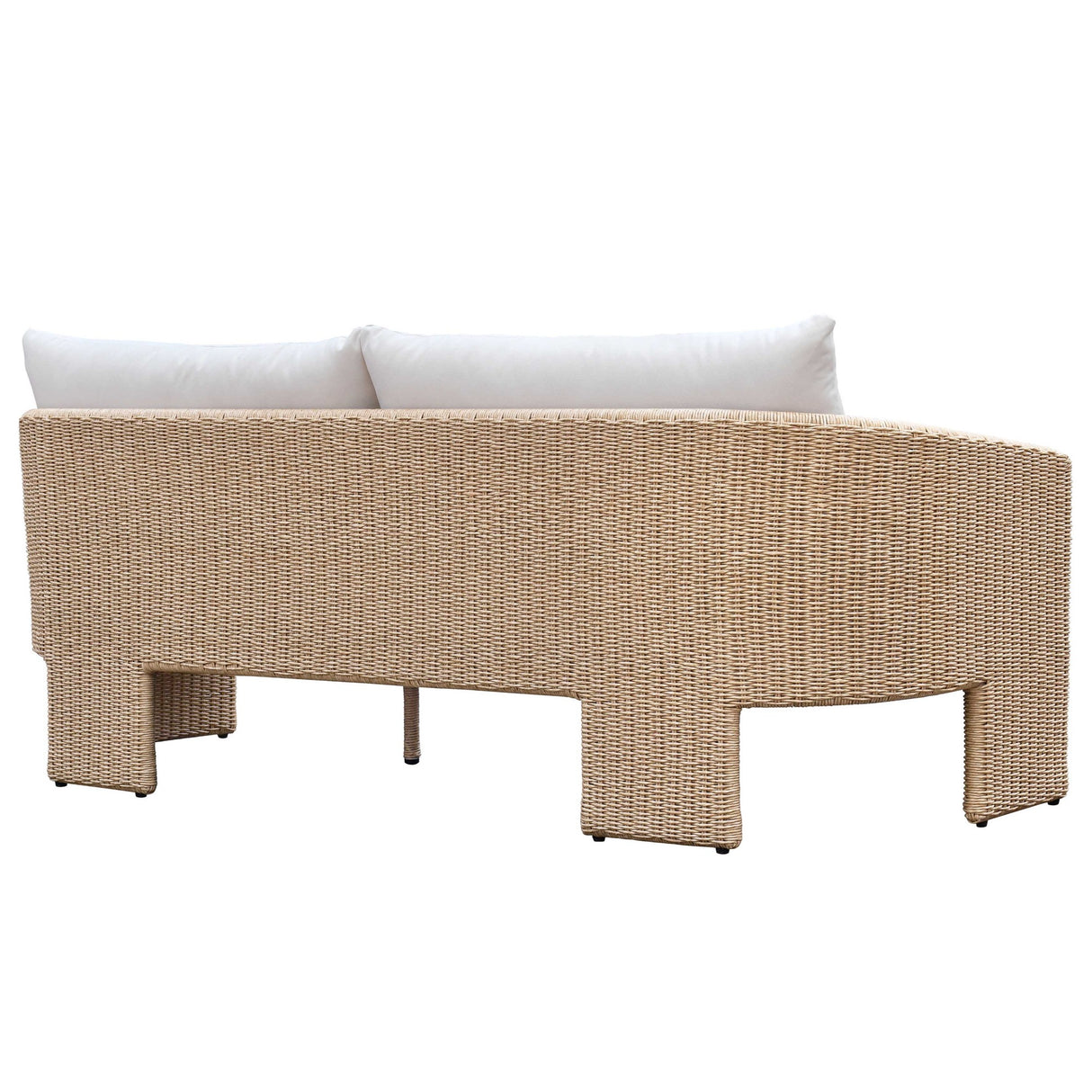 Candelabra Home Alexa Cream Outdoor Sofa TOV-O68810