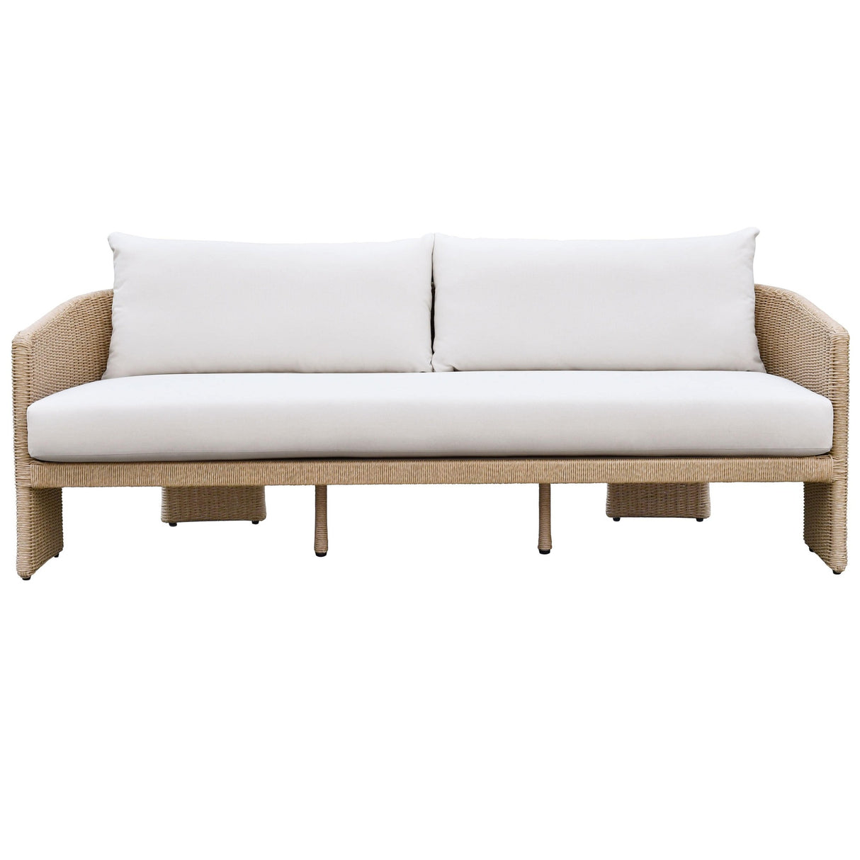 Candelabra Home Alexa Cream Outdoor Sofa TOV-O68810