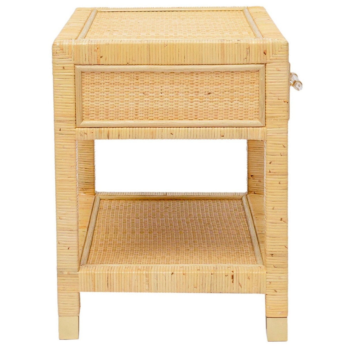 Candelabra Home Amara Natural Rattan Nightstand Nightstands TOV-B21027