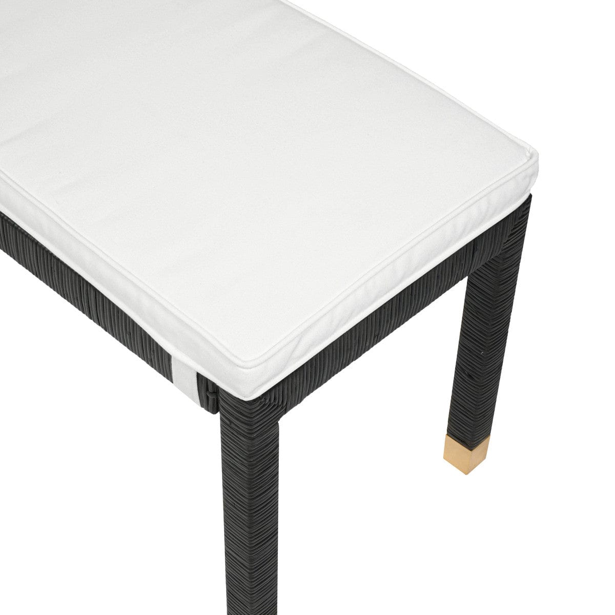 Candelabra Home Amara Rattan Bench Rattan Bench