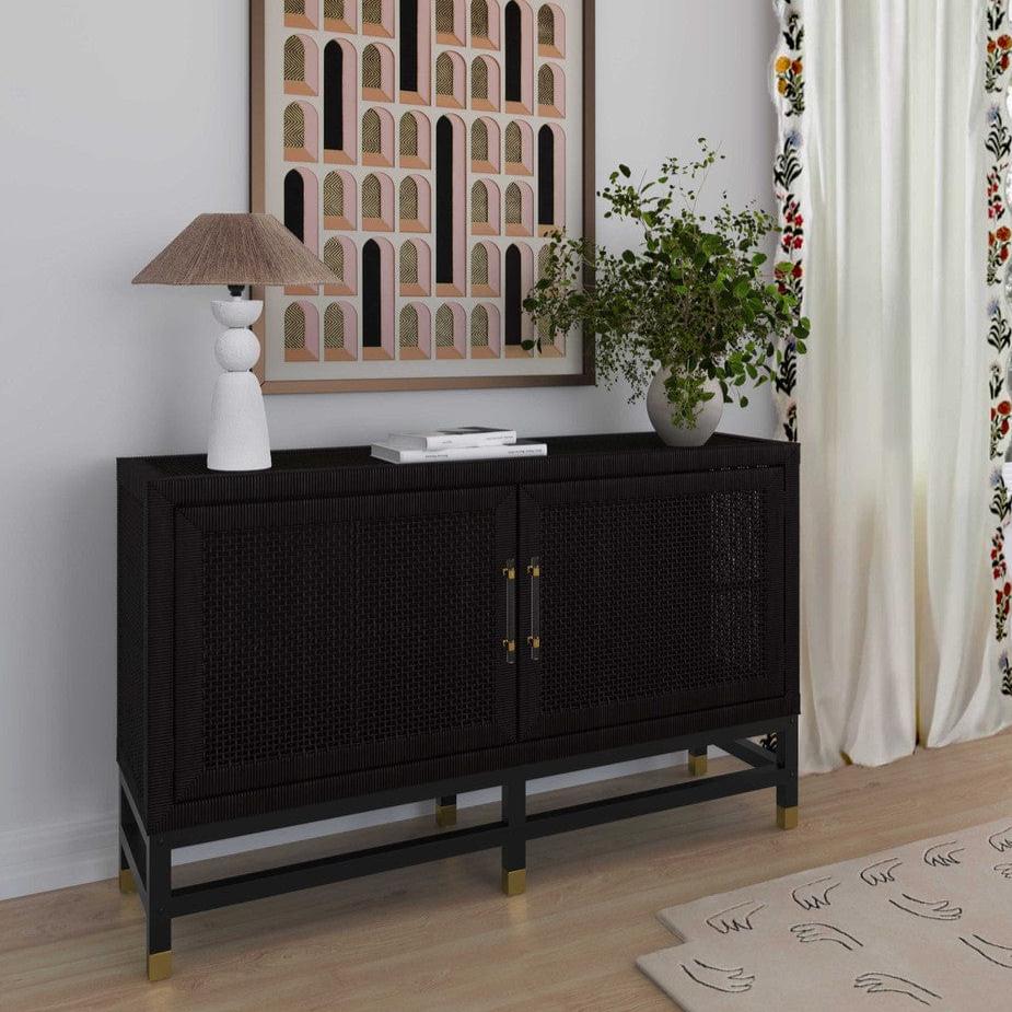 Candelabra Home Amara Rattan Buffet Rattan Buffet