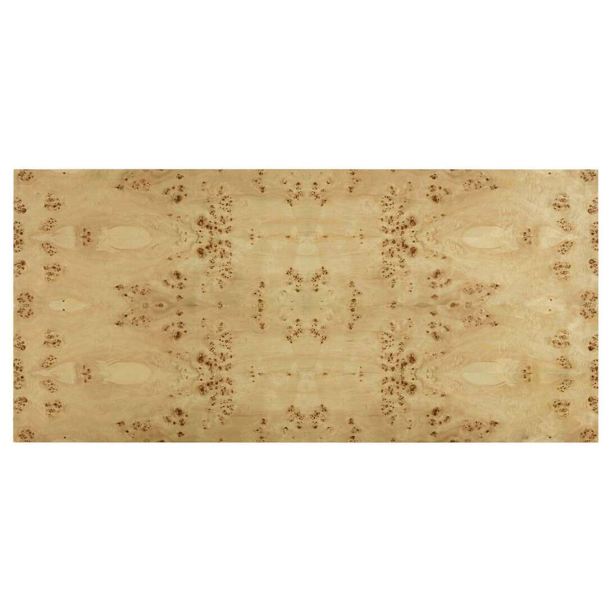 Candelabra Home Brandyss Natural Burl Rectangular Dining Table Dining Tables TOV-D54287