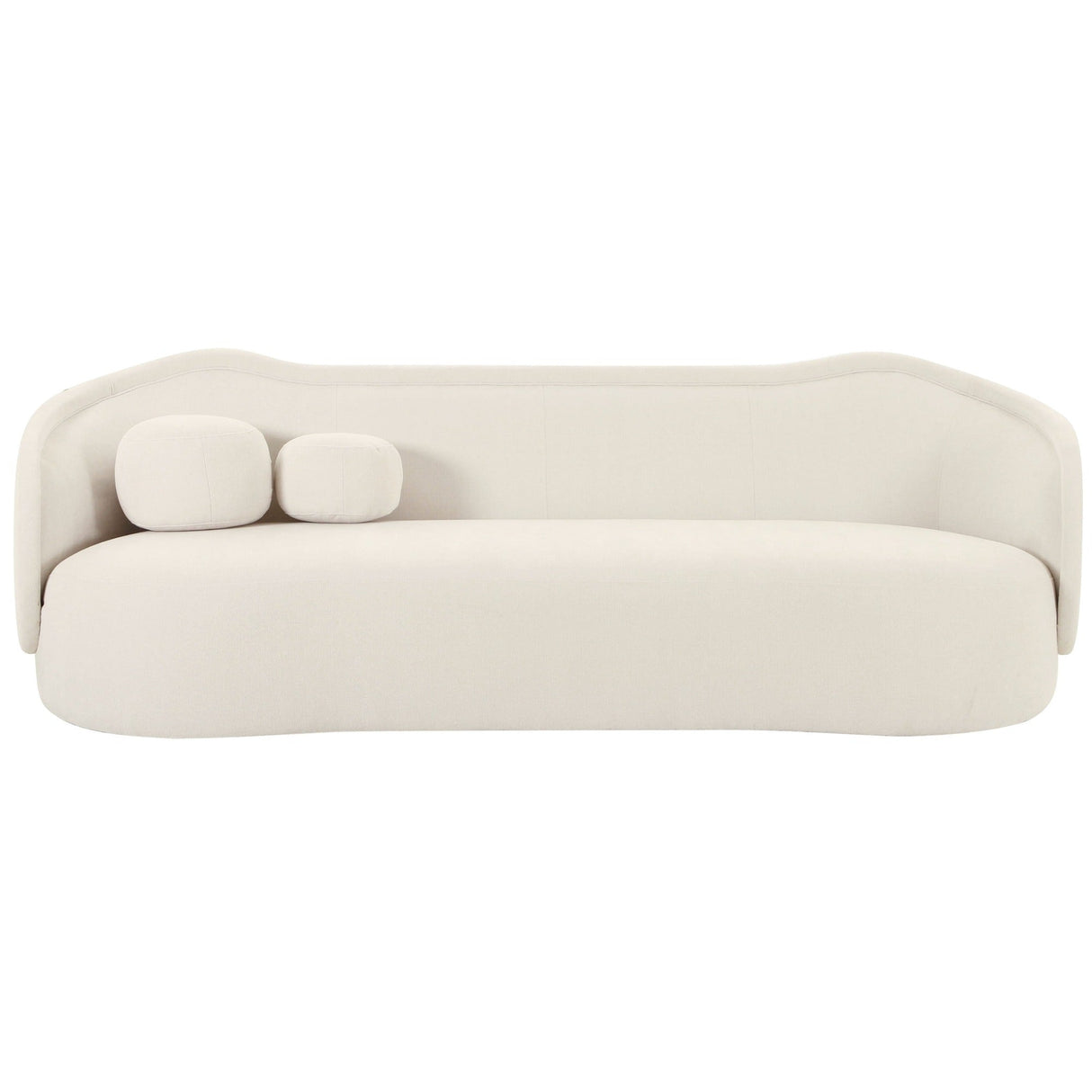 Candelabra Home Circe Textured Velvet Sofa Sofas