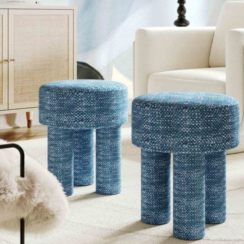 Candelabra Home Claire Knubby Stool Stools