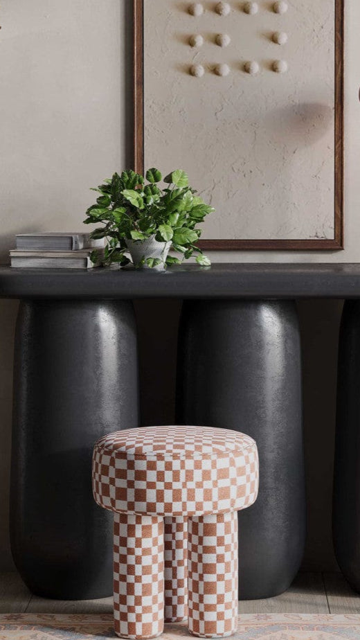 Candelabra Home Claire Knubby Stool Stools