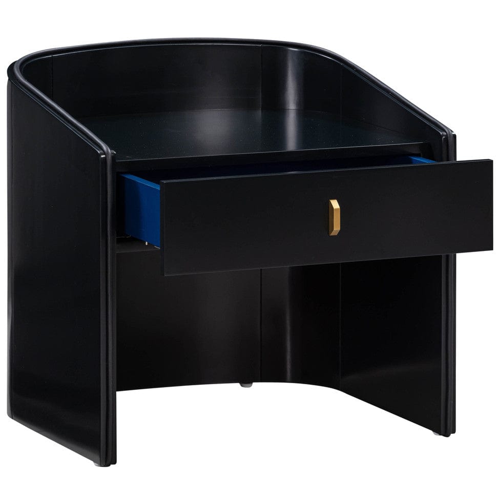 Candelabra Home Collins Nightstand Lacquered Nightstand