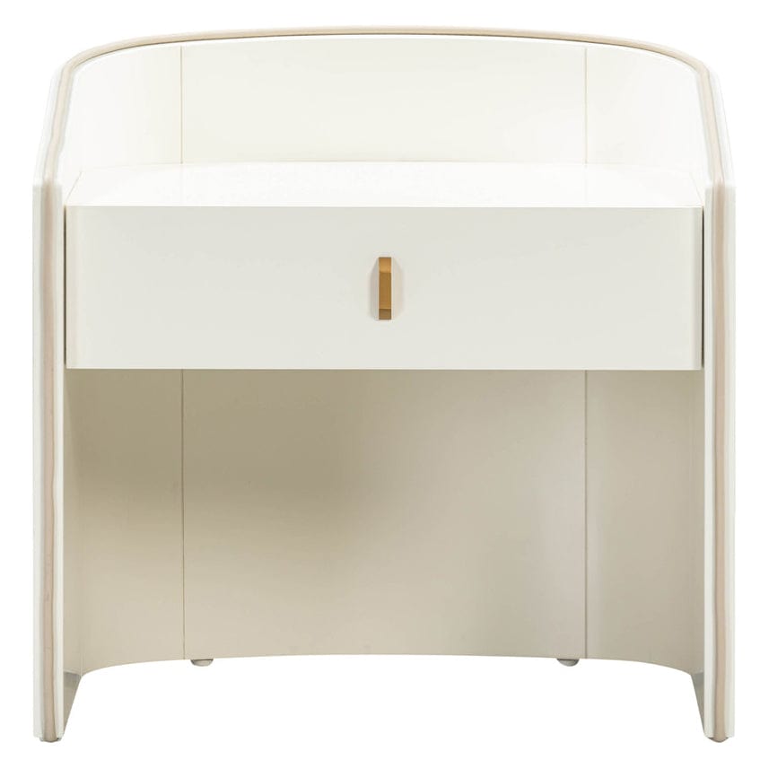 Candelabra Home Collins Nightstand Lacquered Nightstand