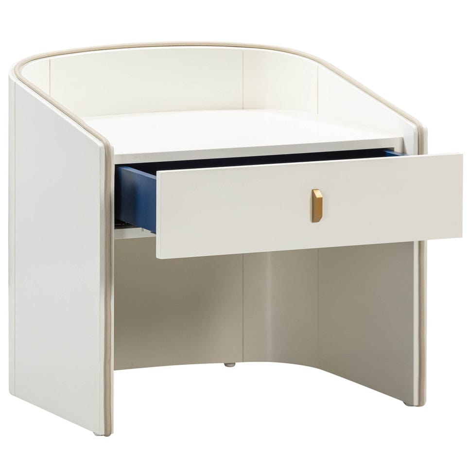 Candelabra Home Collins Nightstand Lacquered Nightstand