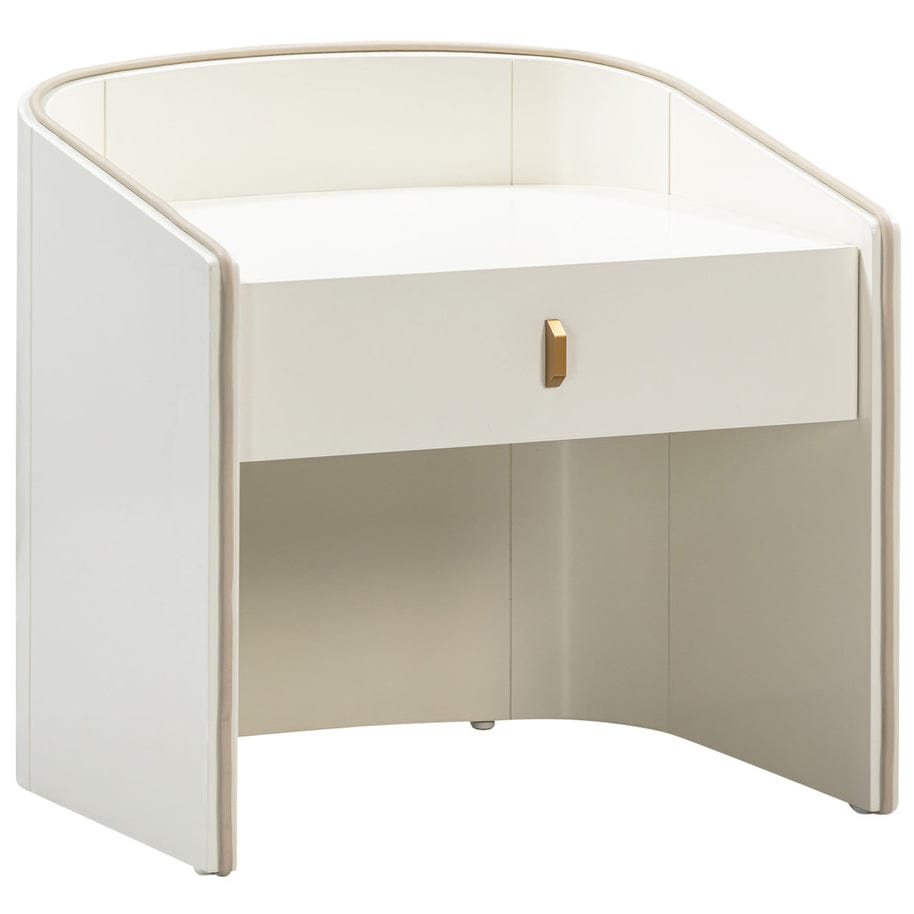 Candelabra Home Collins Nightstand Lacquered Nightstand TOV-B54249