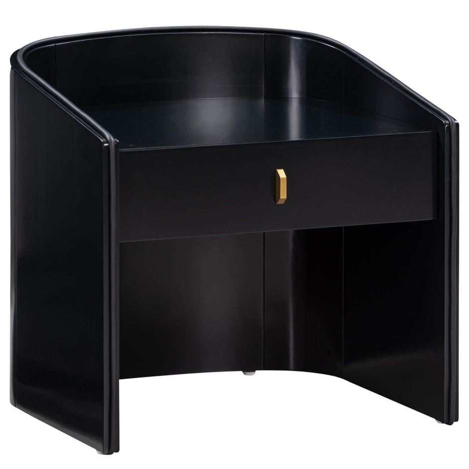 Candelabra Home Collins Nightstand Lacquered Nightstand TOV-B54250