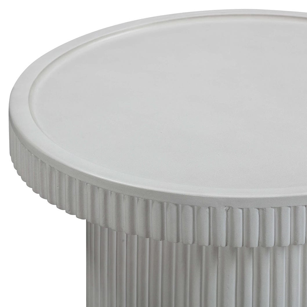 Candelabra Home Darcy Concrete Indoor / Outdoor Side Table Side Tables