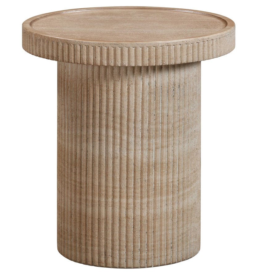 Candelabra Home Darcy Concrete Indoor / Outdoor Side Table Side Tables TOV-OC54290