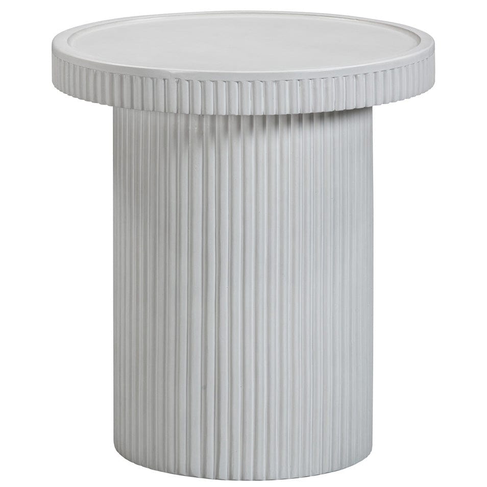 Candelabra Home Darcy Concrete Indoor / Outdoor Side Table Side Tables TOV-OC54291