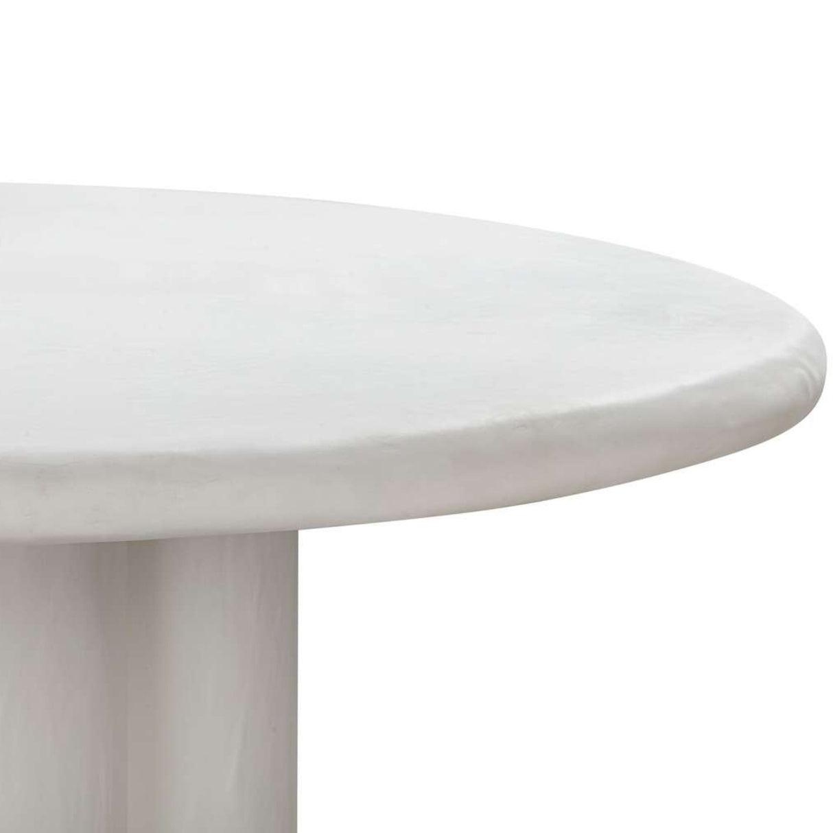 Candelabra Home Elika Faux Plaster Round Dining Table Dining Tables