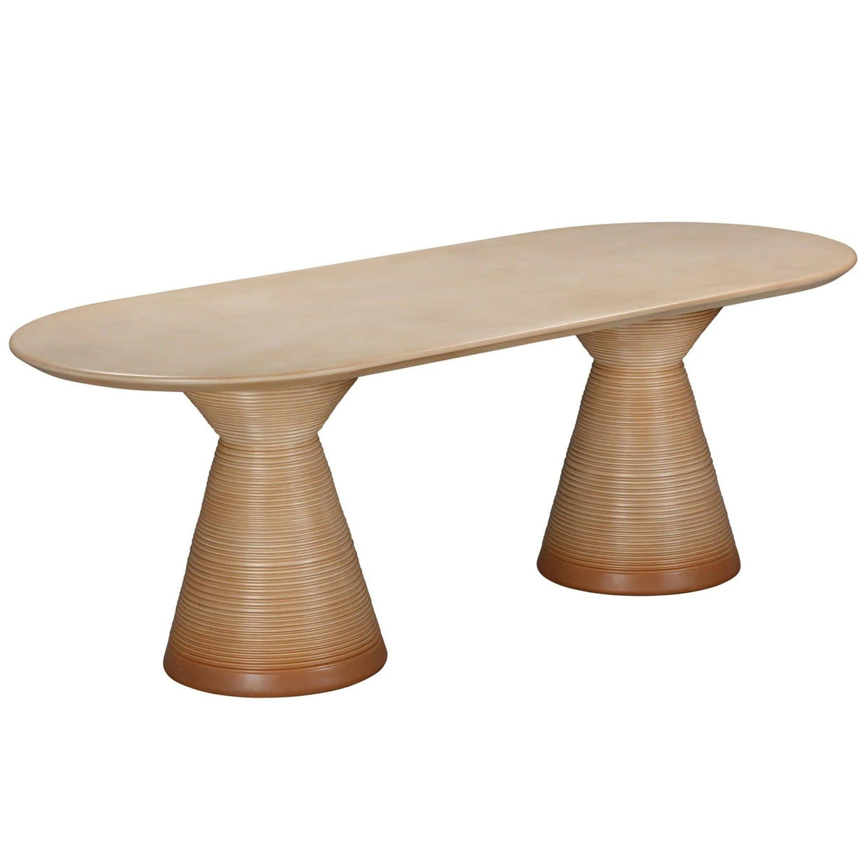 Candelabra Home Fassa Terracotta Indoor/Outdoor Dining Table Dining Tables TOV-O54280