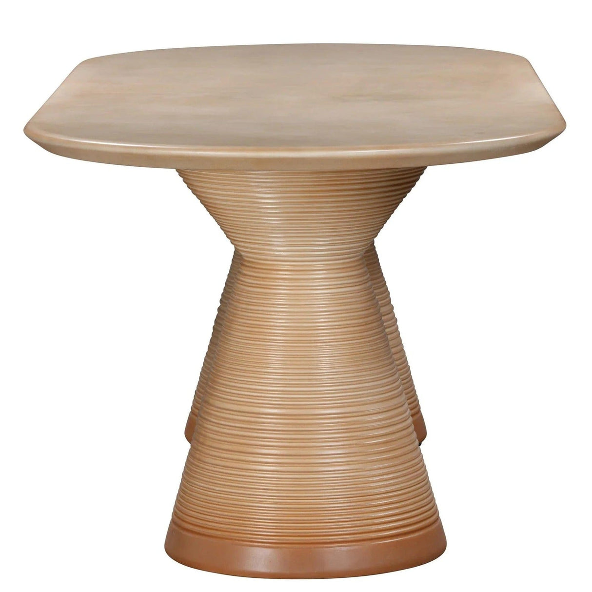 Candelabra Home Fassa Terracotta Indoor/Outdoor Dining Table Dining Tables TOV-O54280