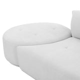Candelabra Home Fickle 3-Piece Chaise Modular Sofa Sofas